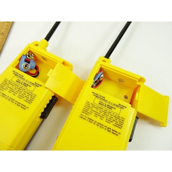 Rare Sonic the Hedgehog Flip Phone Walkie Talkies 1993 Sega Vintage Toy WORKS - Picture 15 of 15